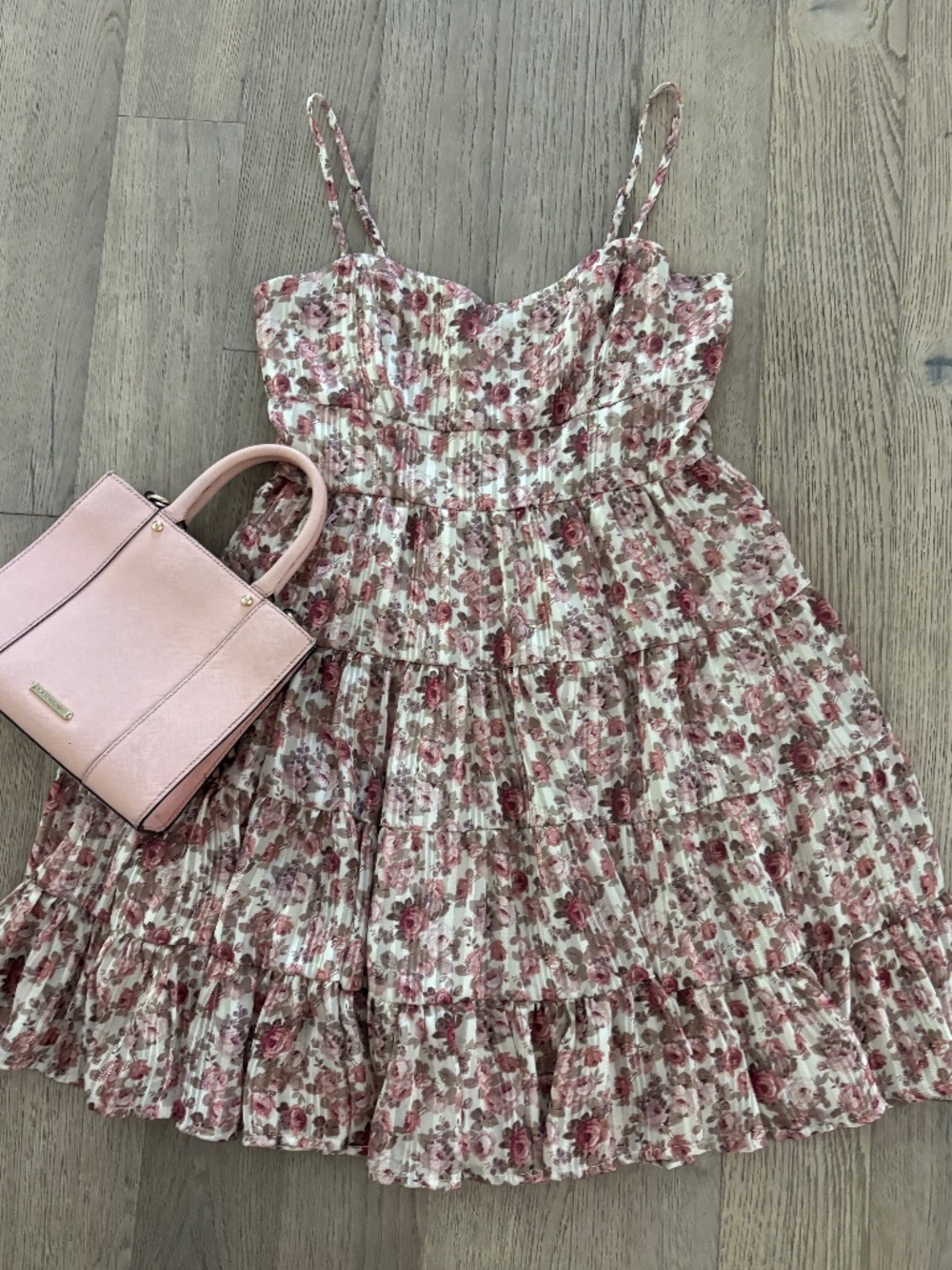 Altar'd State Floral Mini Dress - Size S - Picture 4 of 13
